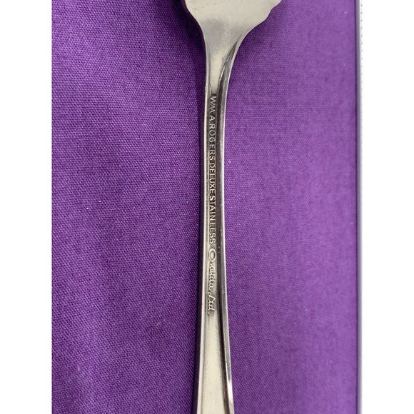 Oneida LTD WM Rogers Deluxe Stainless Flatware Summer Mist Autumn Glow Salad For - Picture 3 of 5
